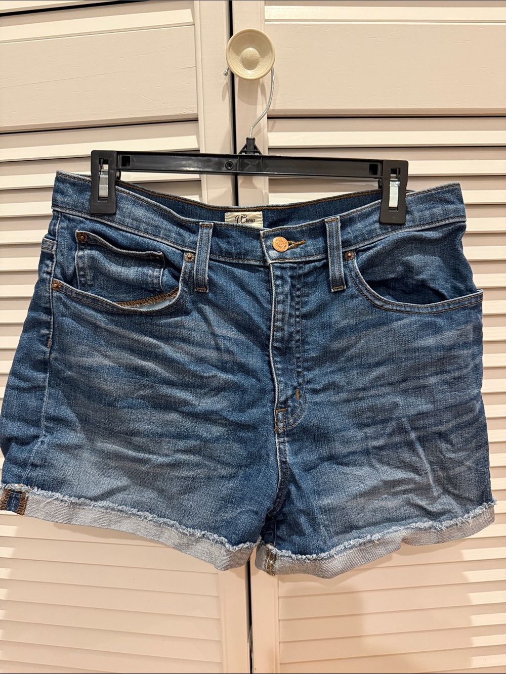 J. Crew Blue Denim Cutoff Shorts